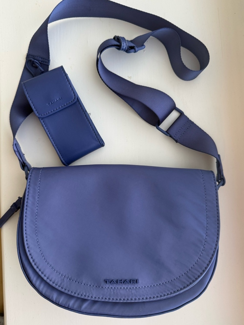 Tahari Marcy Expandable Crescent Crossbody